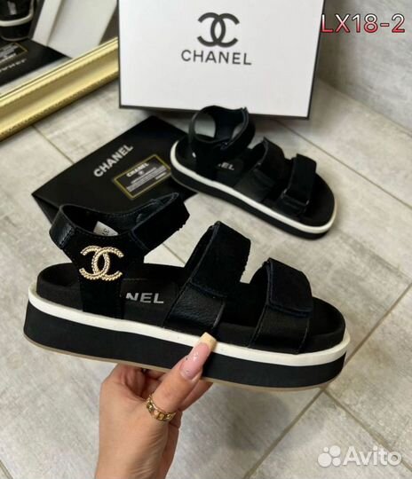 Босоножки женские chanel