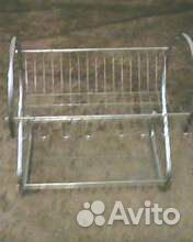 Сушилка для посуды двухярусная настольная