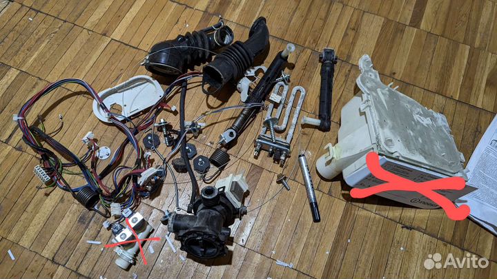 Запчасти от стиральной машины Индезит