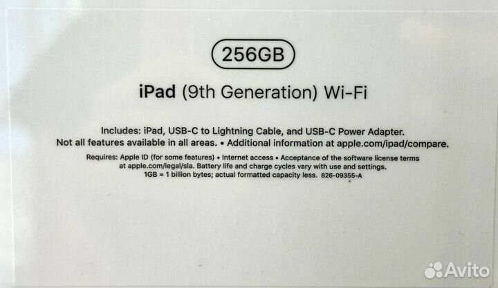 iPad 2021(9Gen) 256Gb Wi-Fi Silver