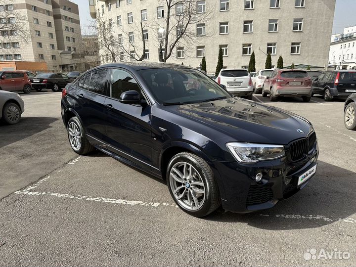 BMW X4 2.0 AT, 2017, 72 500 км