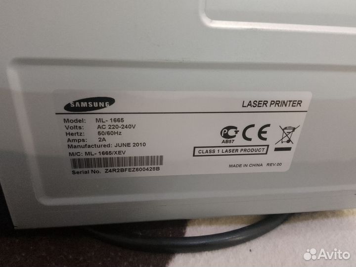 Принтер лазерный samsung