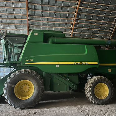 Комбайн John Deere T670, 2008