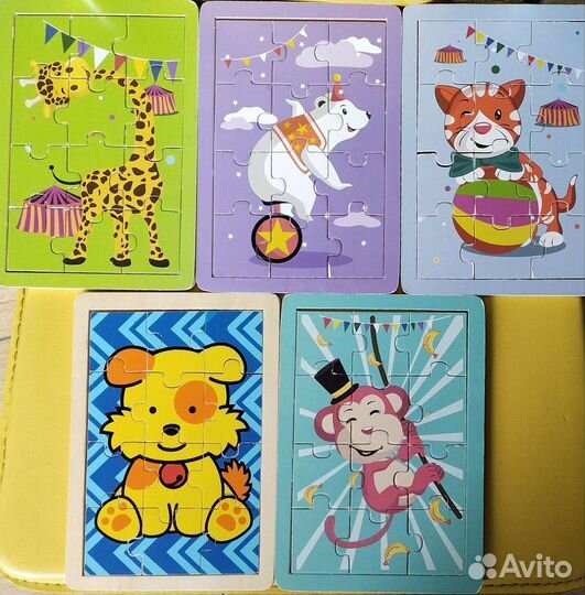 Деревянные пазлы