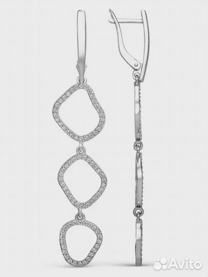 Серебряные серьги 