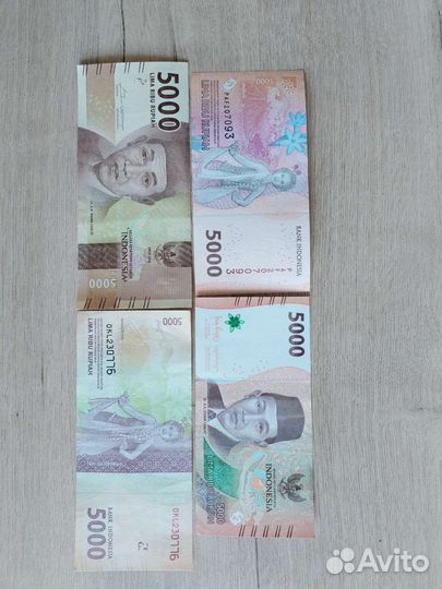 Банкноты Индонезия рупии