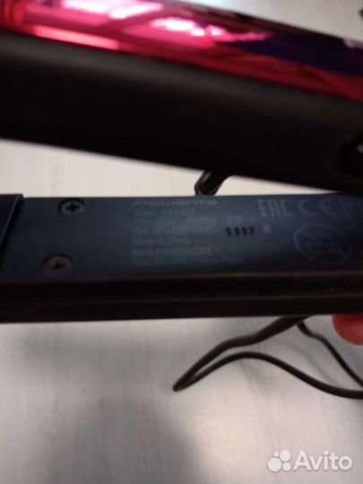 Выпрямитель для волос rowenta liss&curl