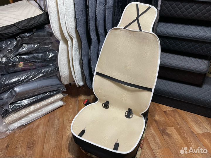 Меховые накидки на сидения авто