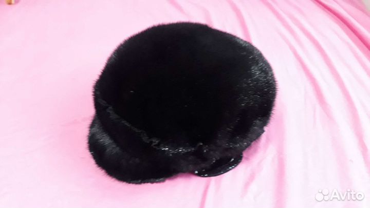 Женский норковый берет