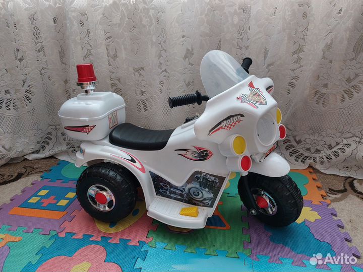 Детский электромобиль бу мотоцикл