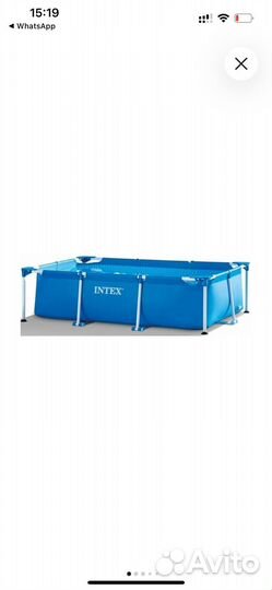 Каркасный бассейн новый