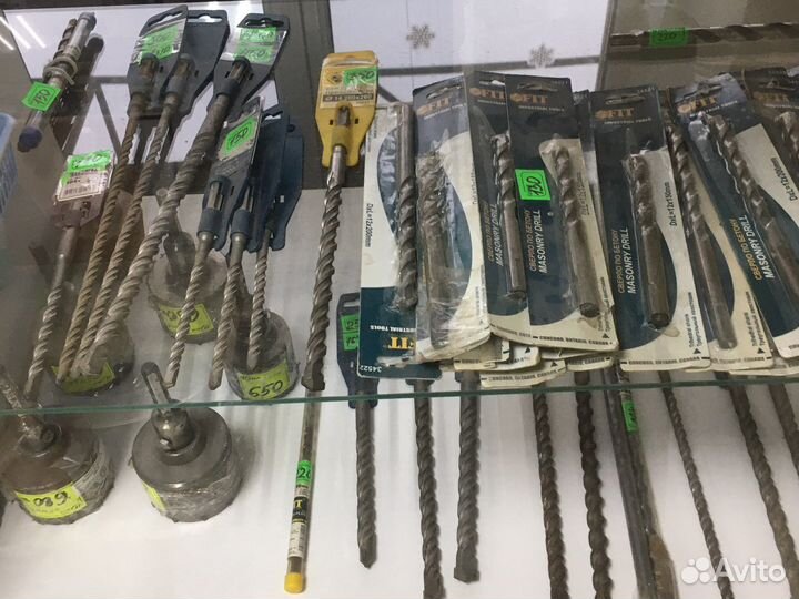 Буры по бетону