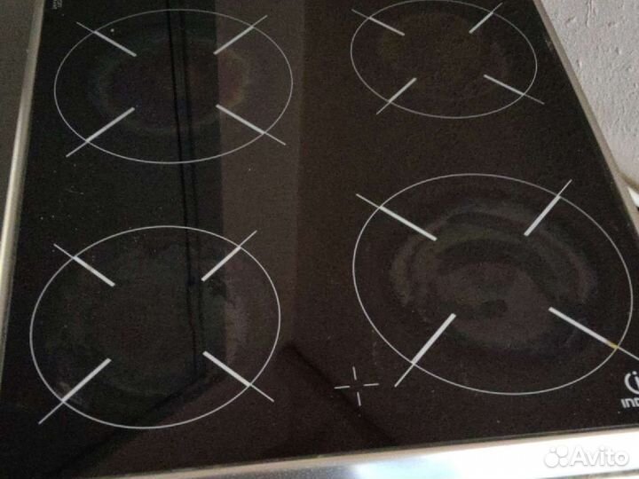 Плита электрическая стекло керамика indesit