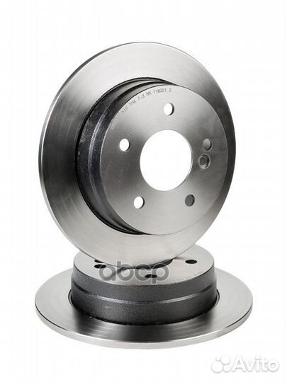 Z06137 диск тормозной задний MB W202 1.8-2.8/2