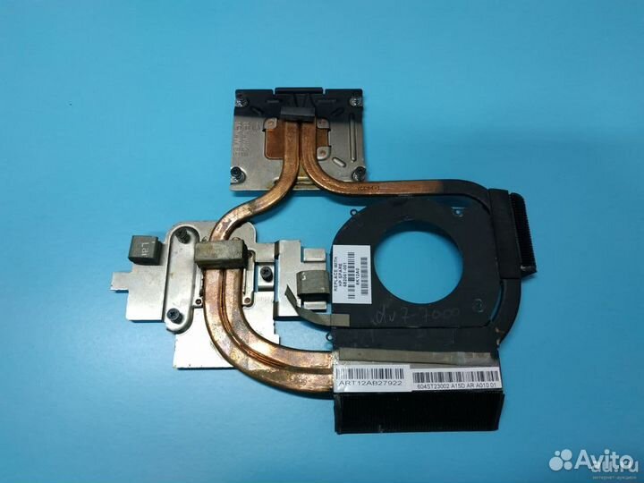 Б/У радиатор, термотрубка для ноутбуков HP