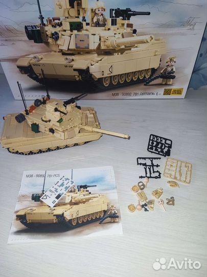 Конструктор Sluban модель танка