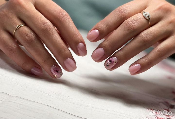 Маникюр, шеллак, наращивание ногтей, акрил Гель