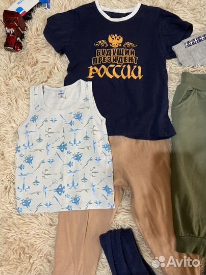 Пакет вещей на мальчика размер 92