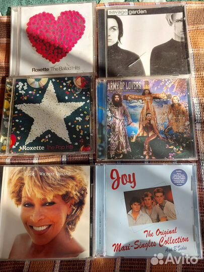 Cd roxette joy turner army of lovers savage garden