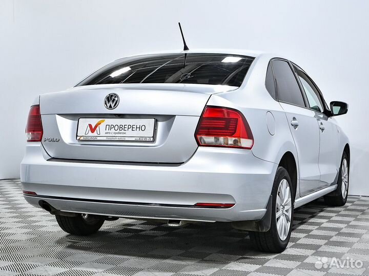 Volkswagen Polo 1.6 AT, 2016, 122 351 км