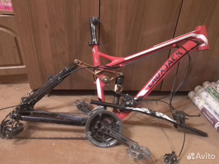 Рама велосипеда Двухподвес