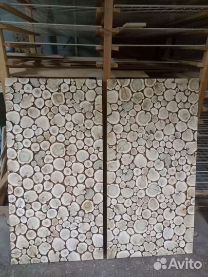 Панно из можжевельника