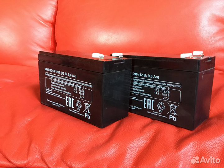 Аккумулятор SP12-7.2 - 7,2Ah и 9Ah Новое