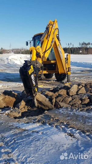 Экскаватор погрузчик JCB : Фреза дорожная ; гидром