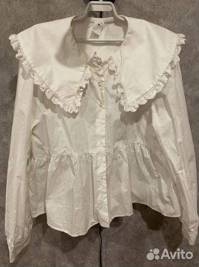 Белая блуза