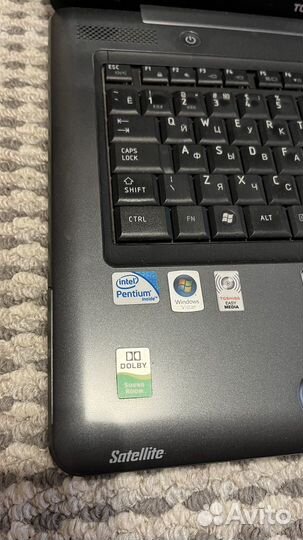 Ноутбук toshiba