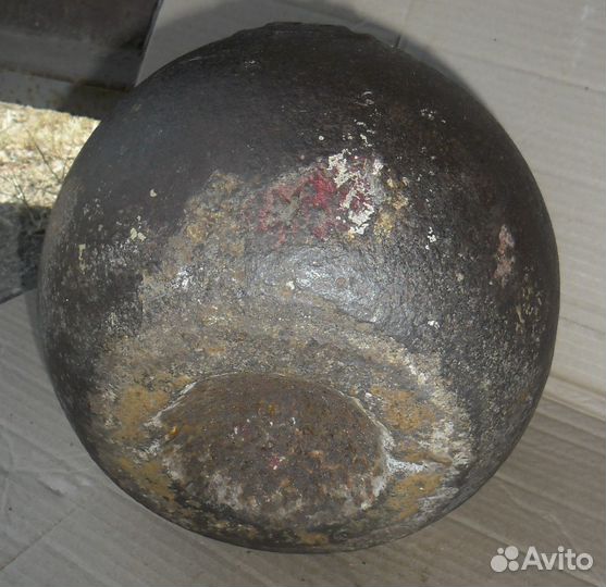 Гиря 2 пуда Николай Первый 32 кг до 1917 года