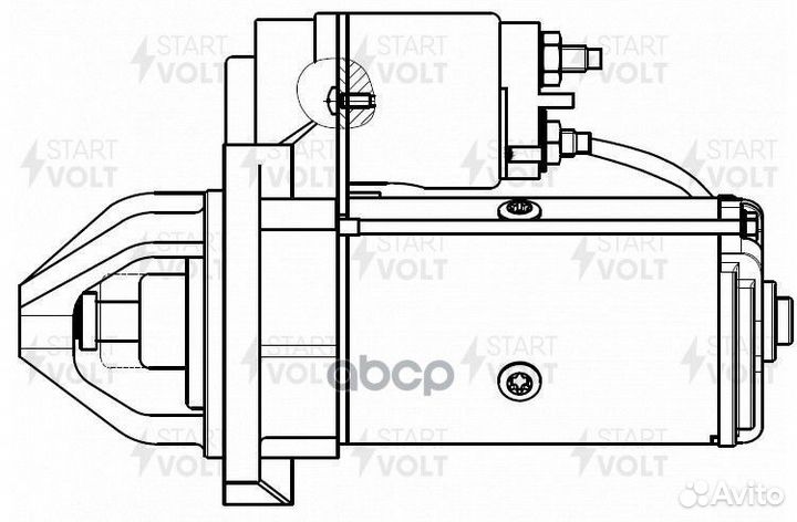 Стартер LSt1502 startvolt