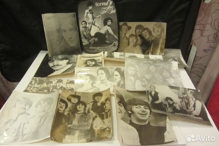 Старые фото Boneym,Beatles.Советских артистов