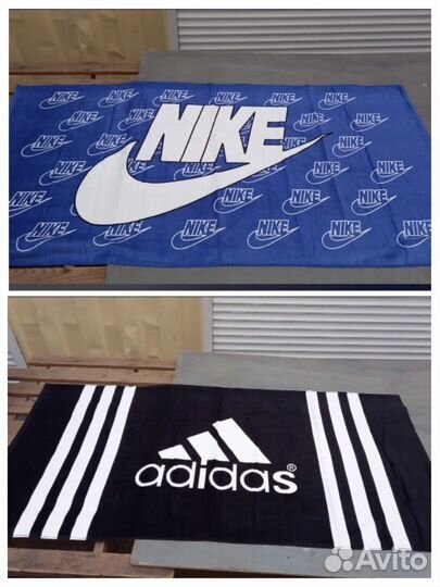 Поотенце махровое адидас найк