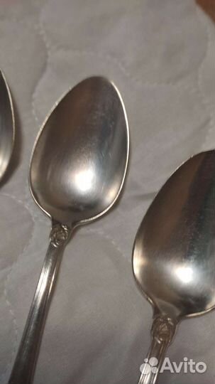 Мельхиоровый комплект столовых приборов Роял