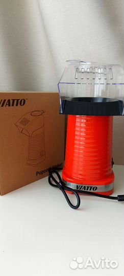 Новый аппарат для приготовления попкорна Viatto