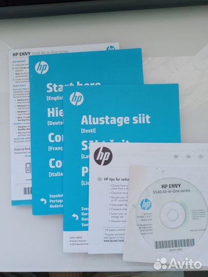 Мфу HP envy 5542 (принтер, сканер, копир)