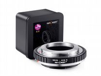 Adapter Nikon S - Canon EOS R K and F Concept