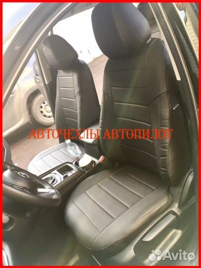 Чехлы Автопилот Mazda CX-5 2 из экокожи чёрные