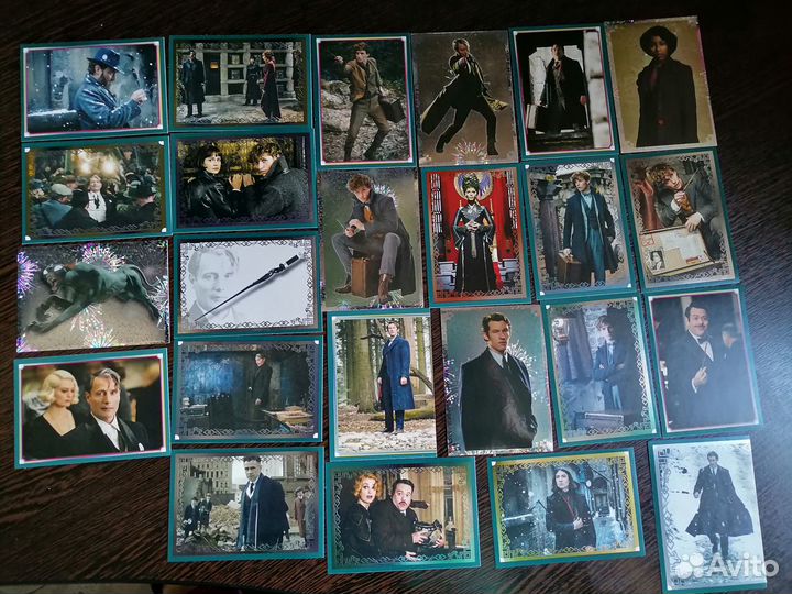 Наклейки фантастические твари 3