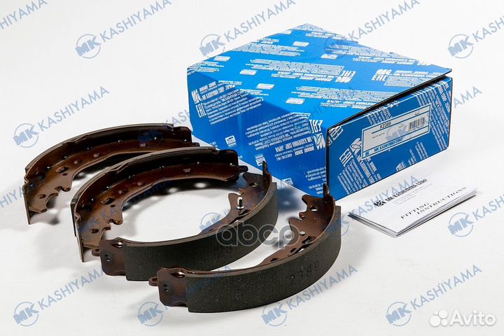 K2389-01 колодки барабан.Toyota Ractis 05/Premio