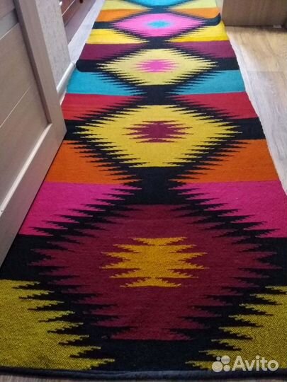 Половики из овечьей шерсти домотканые