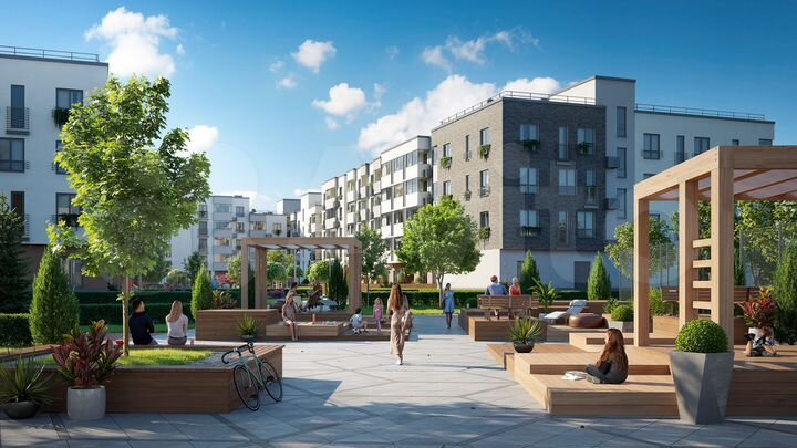 2-к. квартира, 44,6 м², 2/6 эт.