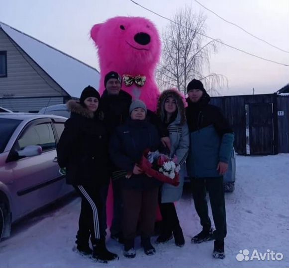 Поздравление от ростовых кукол,аниматоры