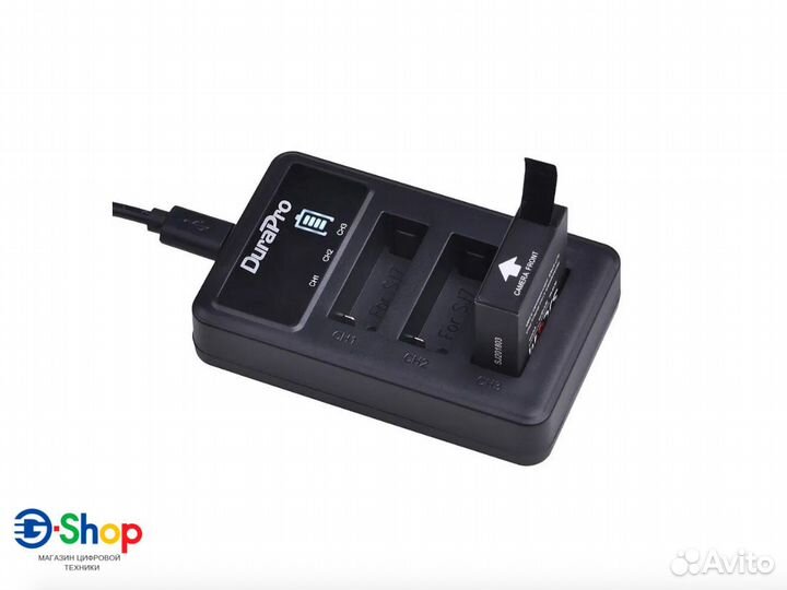 Зарядное для экшен камеры SJCam SJ7 на 3x слота