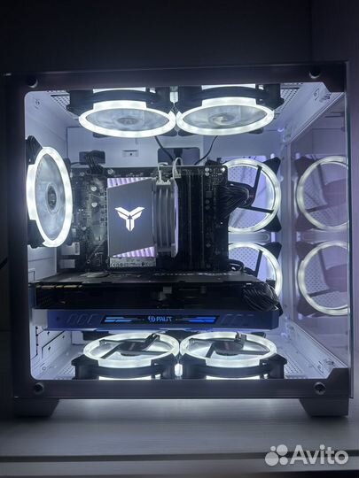 Игровой пк i3-10100F/16GB/SSD+HDD/GTX 1070 8GB