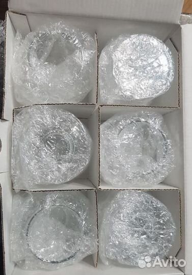 Набор бокалов для коньяка 250 мл, 6 шт. новые