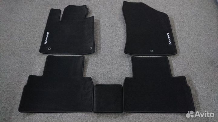 Автоковрики Hyundai Santa Fe 4 (2018-2022)