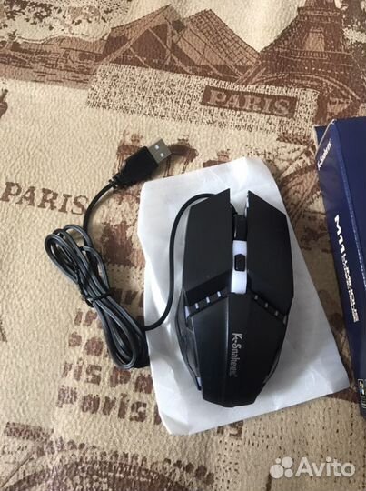 Игровая мышь новая