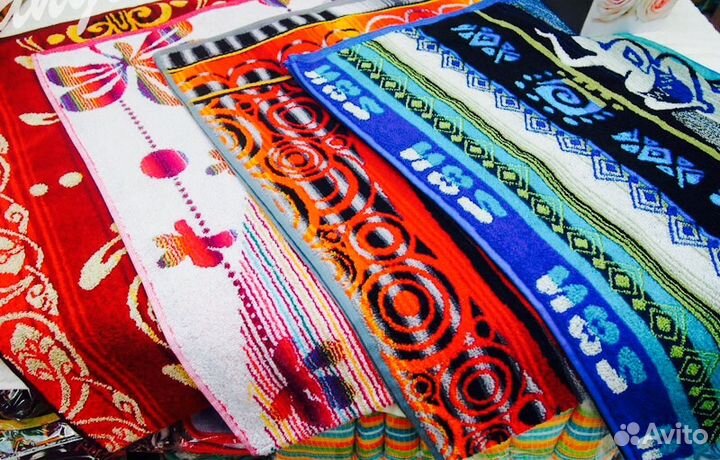 Полотенце цветные